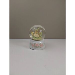 Snow Globe Hummingbirds Wind Up Musicbox